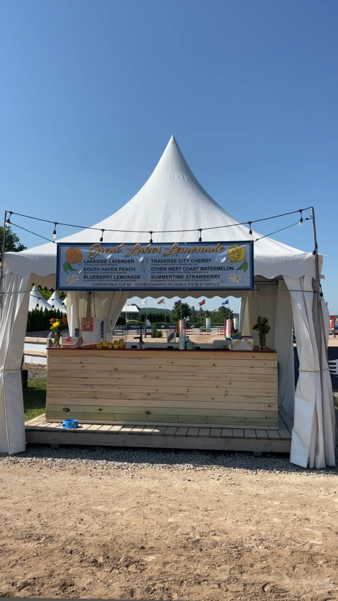 Traverse City Horse Shows Setup