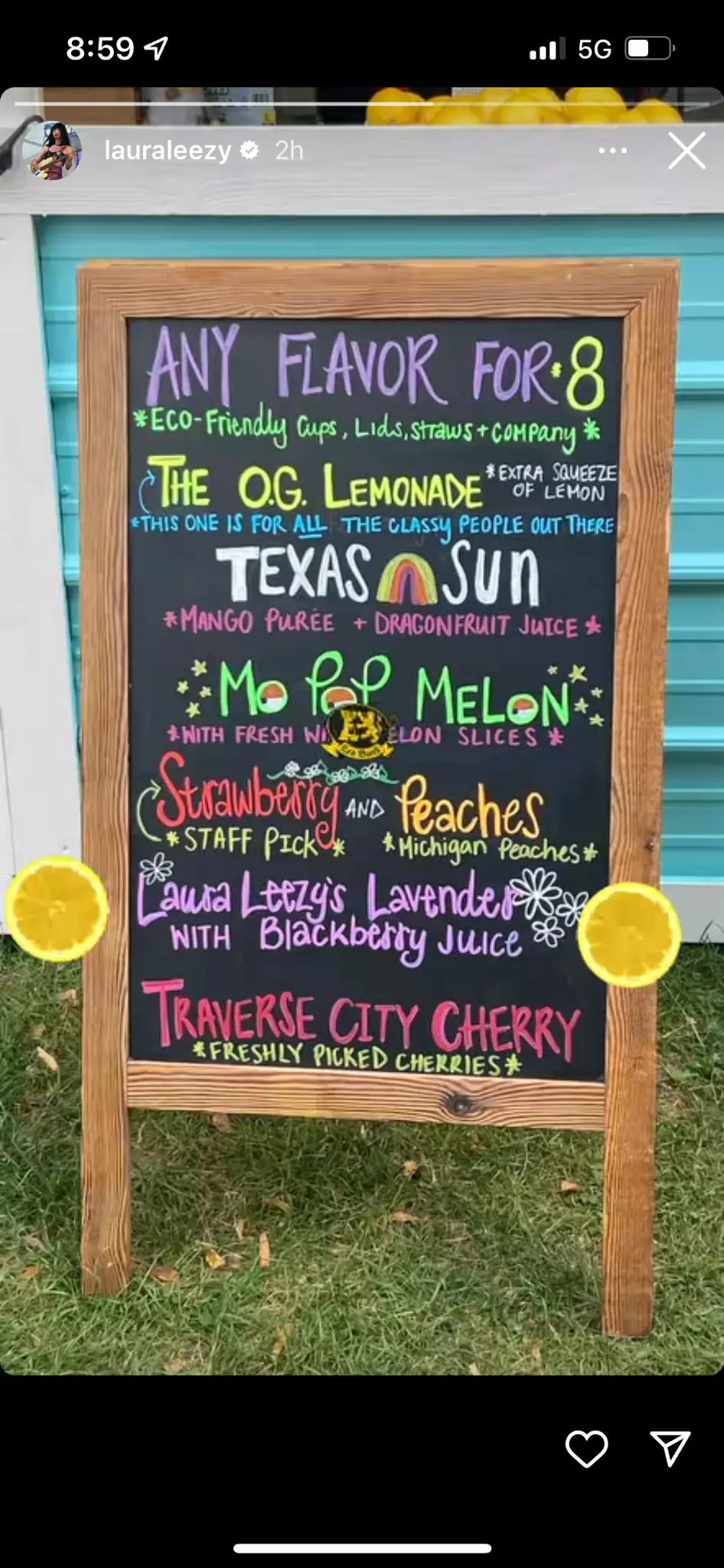 Mo Pop Festival Menu